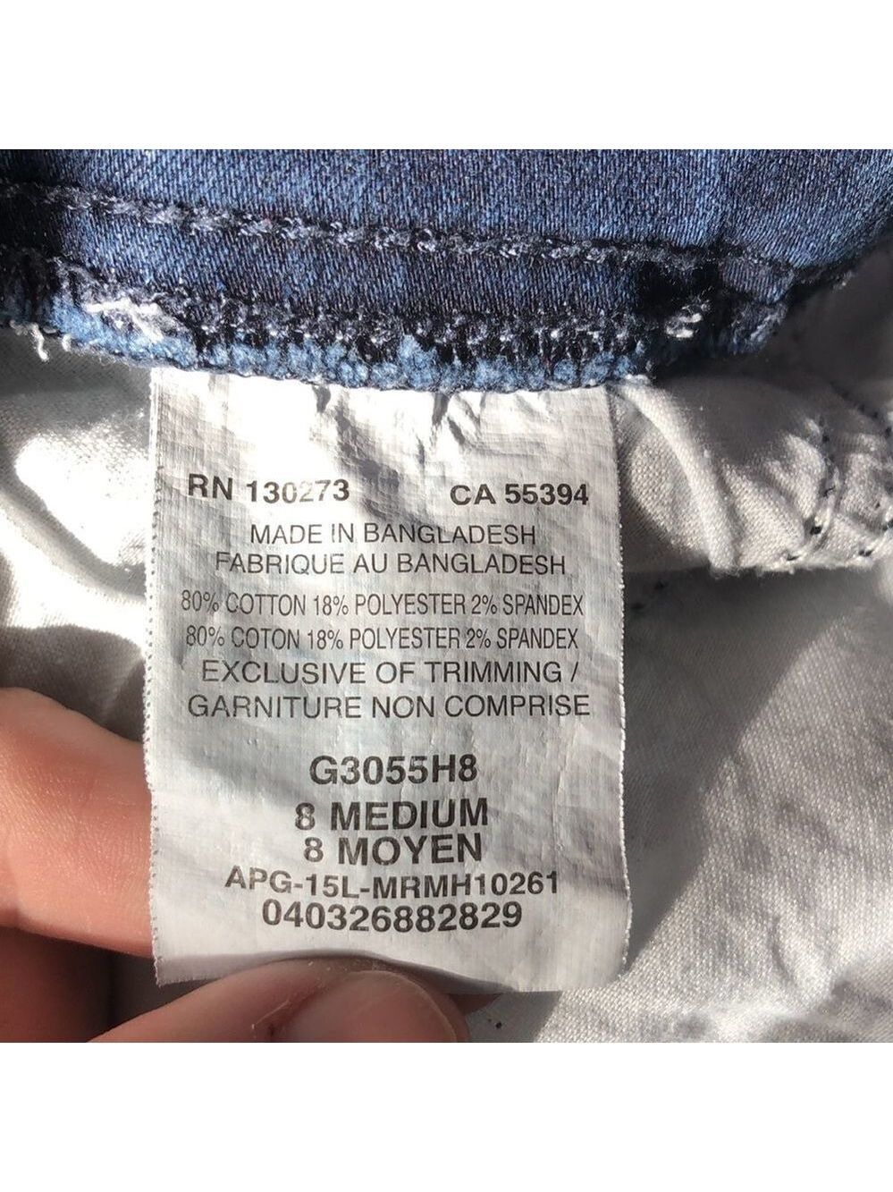 RIDERS by Lee pull on jeans size 8 - Picture 4 of 4